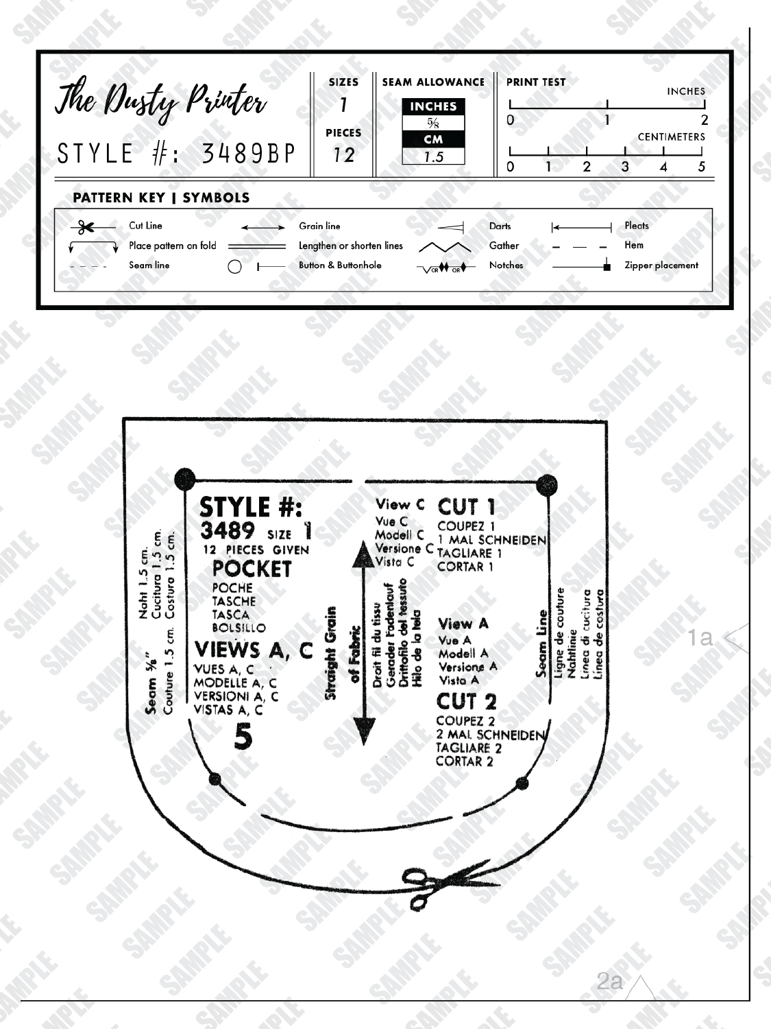3489BP - Size 1