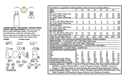 1168SP - Sarong Dress Vacation Tiki Dress from the 1950s - Available Sizes: 11, 12, 13, 14, 15
