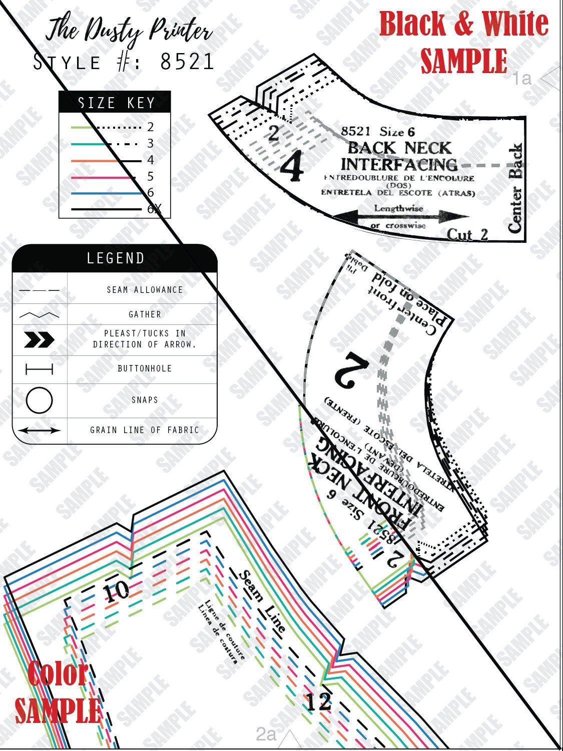 8521MC - Multiple sizes
