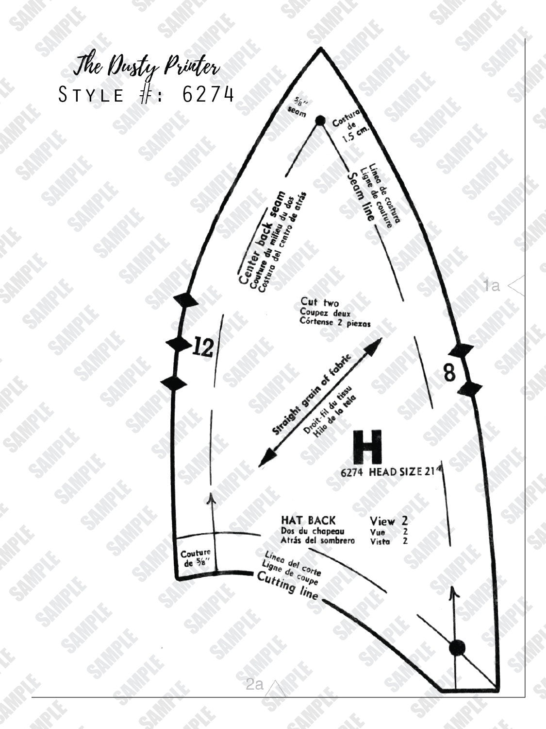 6274SP - Size 21 inches