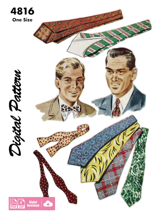 4816SP - One Size - 3 different Men Tie Styles