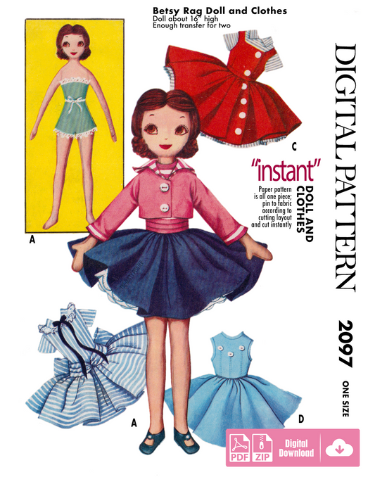 2097MC - DOLL Pattern